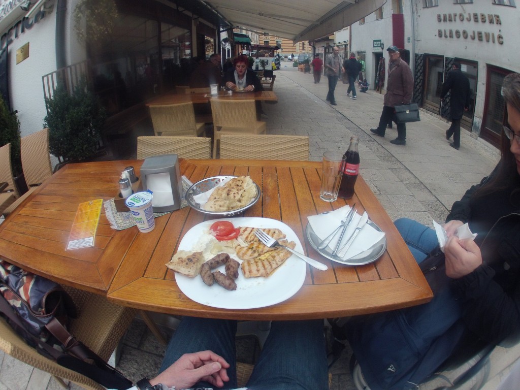 Lunch in Sarajevo